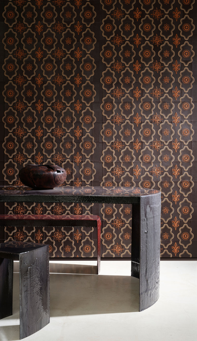 27401 Ductia Bistre Corium Wallpaper by Arte