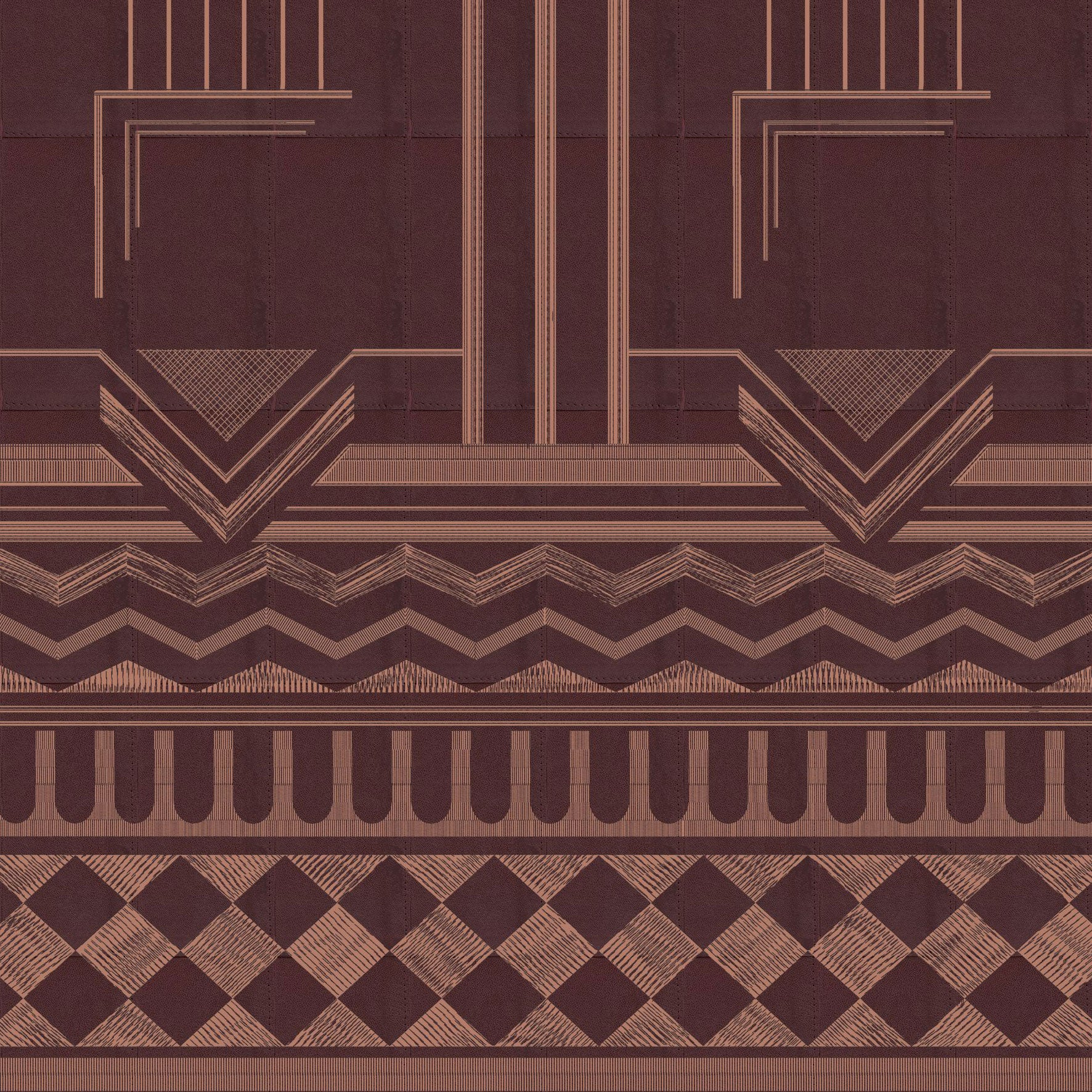 27410 Palazzo Nightfall Corium Wallpaper by Arte