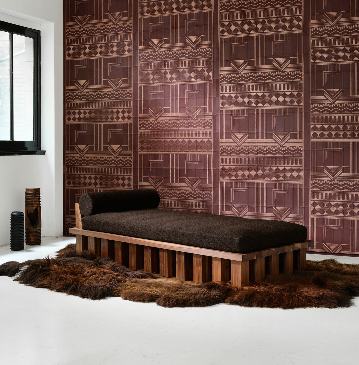 Palazzo Nightfall Corium Wallpaper by Arte