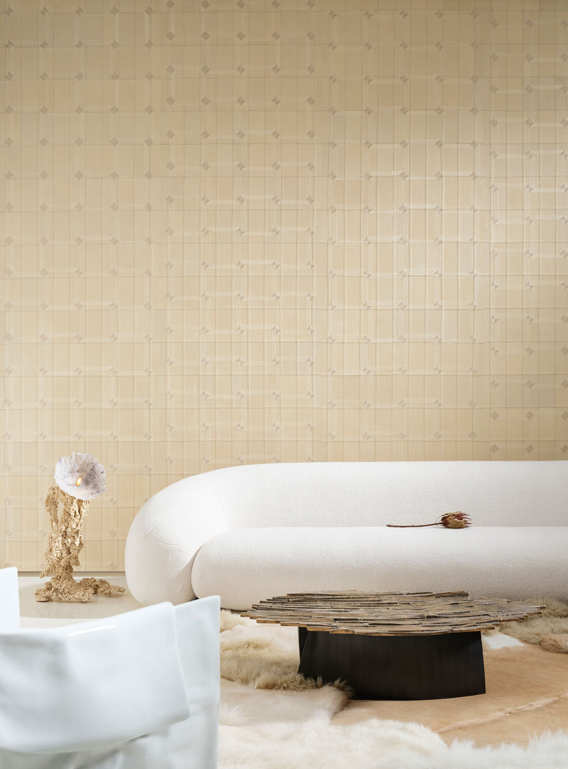 27420 Cassone Pearl Corium Wallpaper by Arte