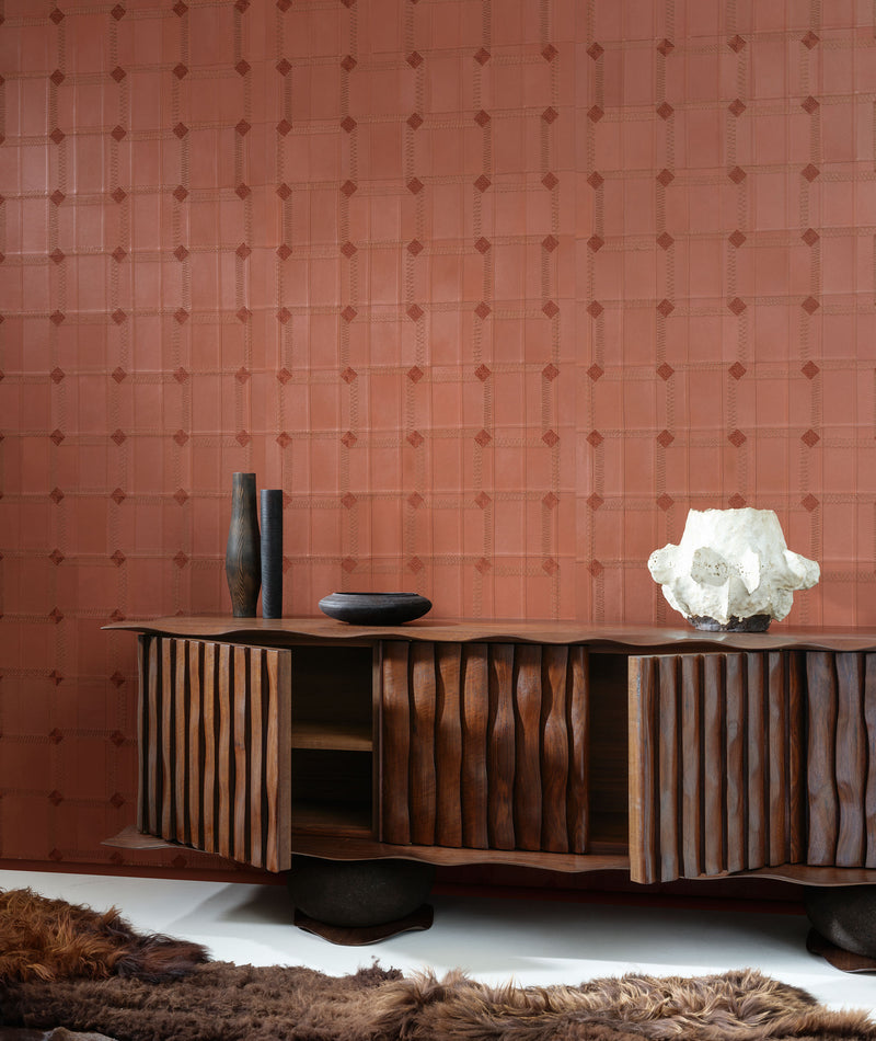 27421 Cassone Paprika Corium Wallpaper by Arte
