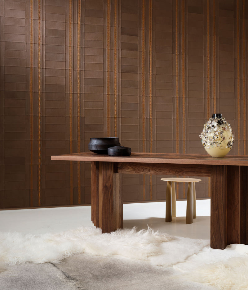 27430 Gambison Cocoa Corium Wallpaper by Arte