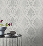 274980 Highgrove Damask Wallpaper By Rasch