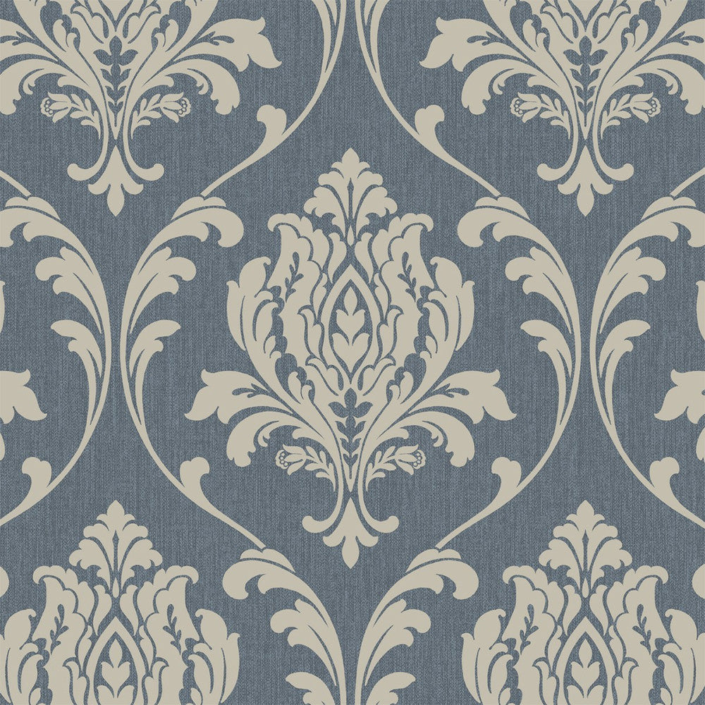 274997 Highgrove Damask Wallpaper By Rasch