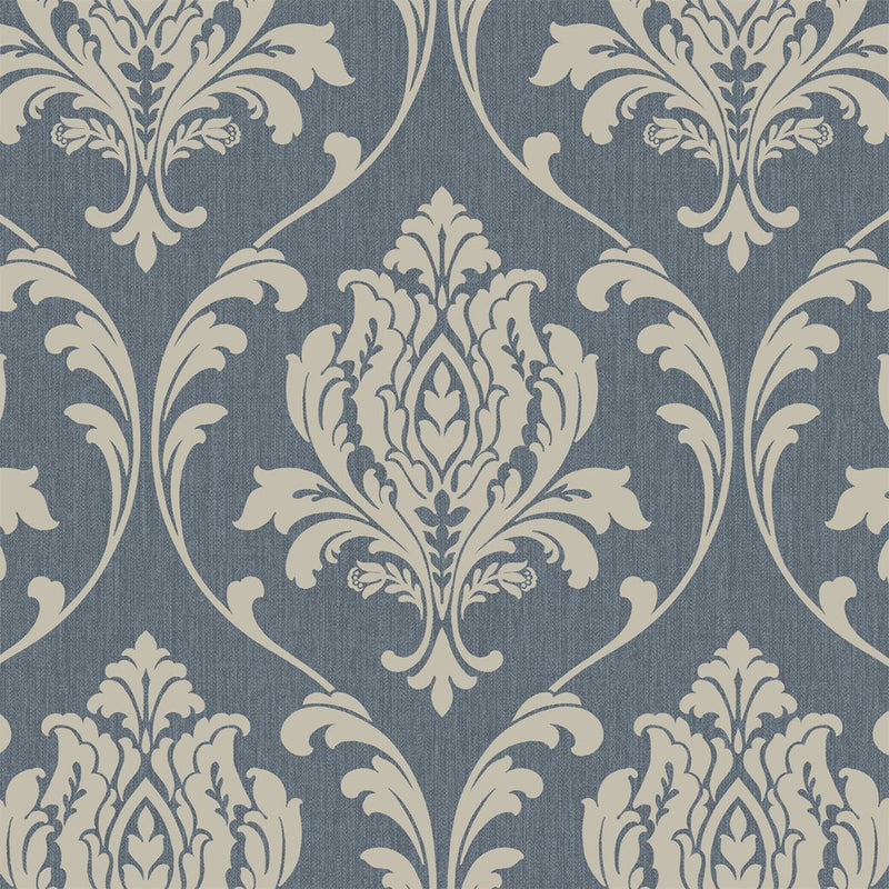 274997 Highgrove Damask Wallpaper By Rasch