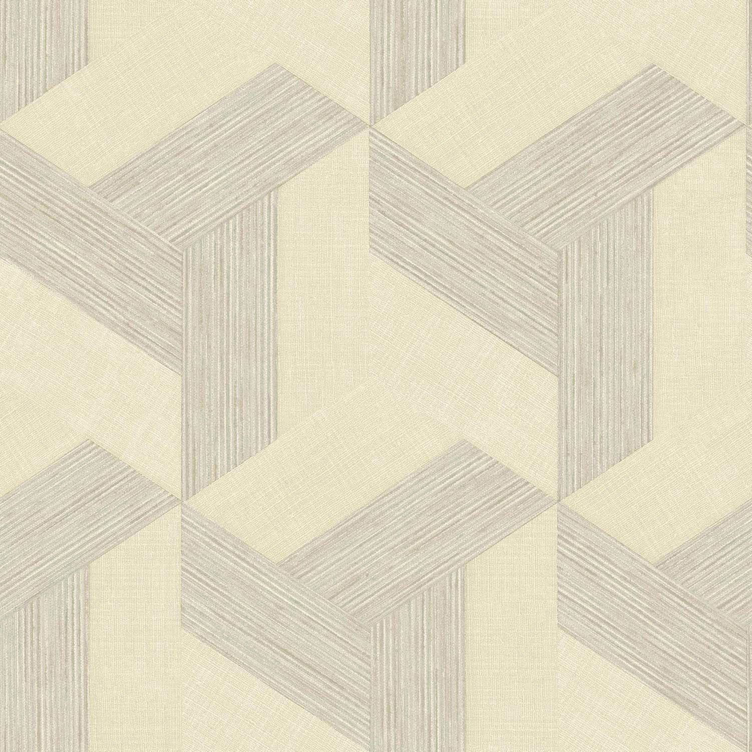 27501 Geometric Beige Wallpaper by Galerie