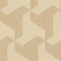 Geometric Beige Synergy Wallpaper by Galerie