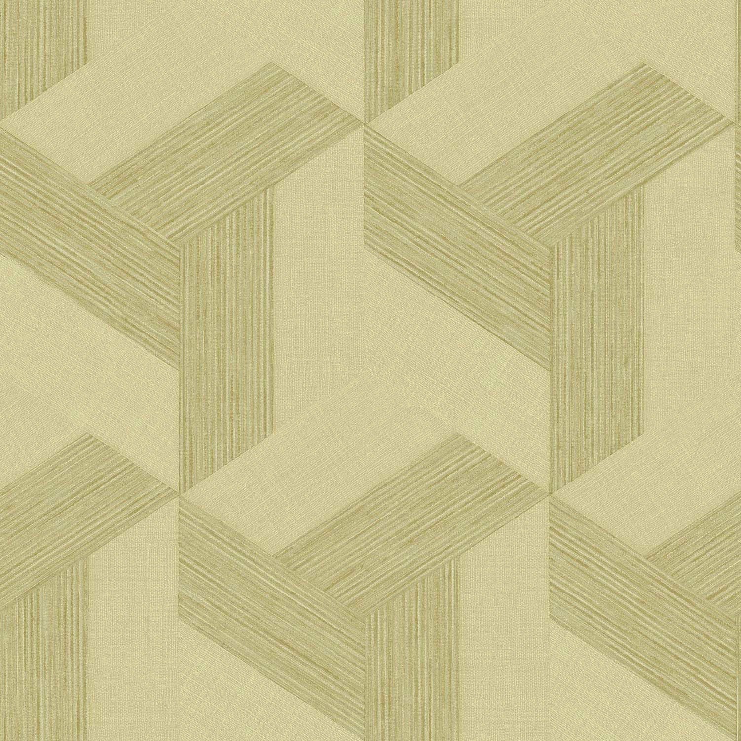 27505 Geometric Green Wallpaper by Galerie