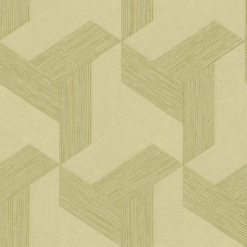 27505 Geometric Green Wallpaper by Galerie