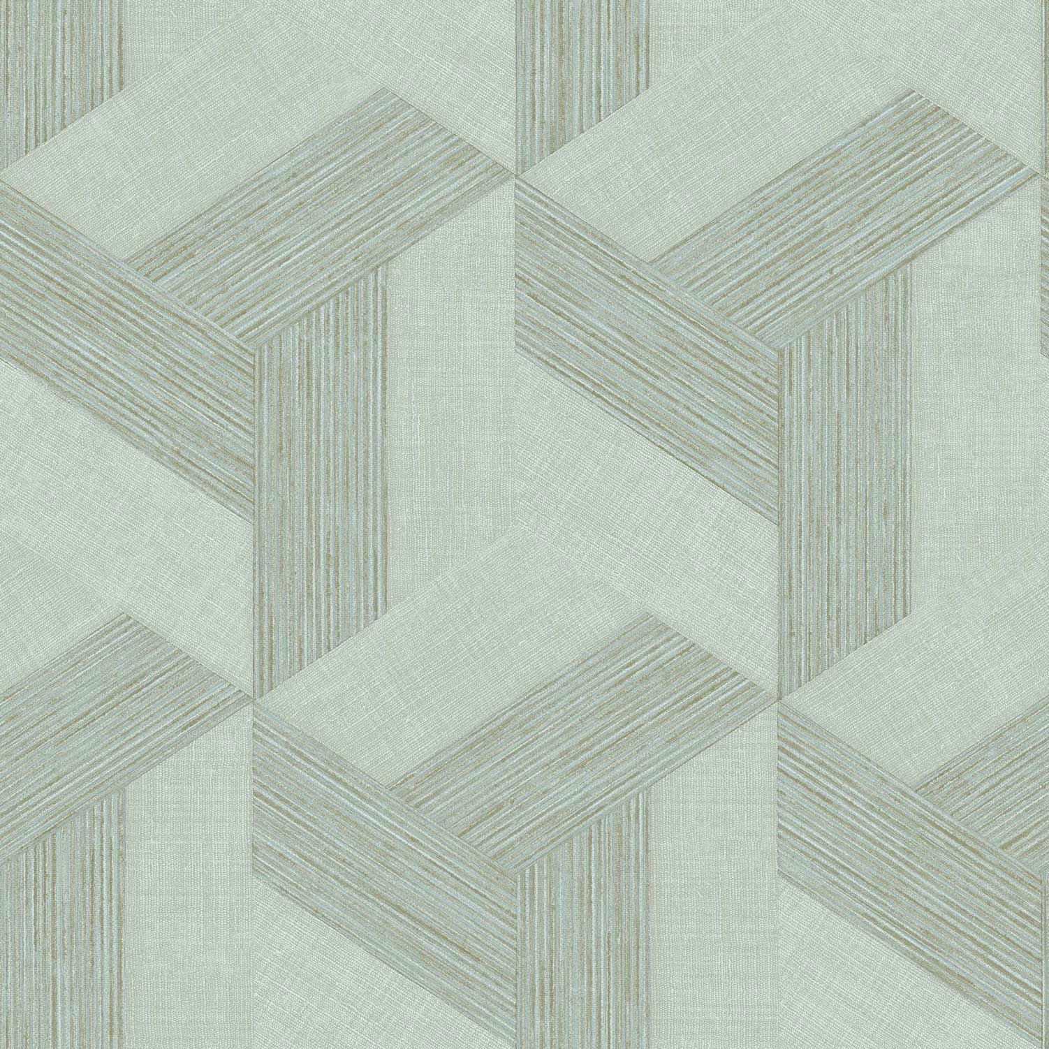 27506 Geometric Blue Wallpaper by Galerie
