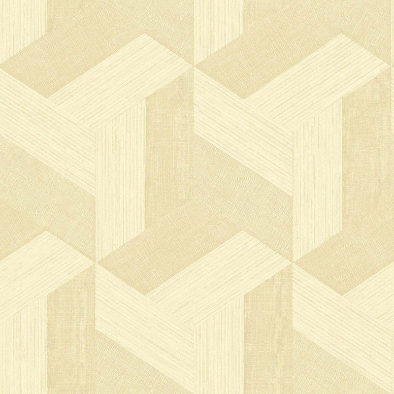 27507 Geometric Beige Wallpaper by Galerie
