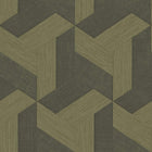 27509 Geometric Bronze Brown Wallpaper by Galerie