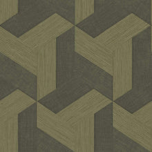 27509 Geometric Bronze Brown Wallpaper by Galerie