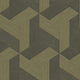 Geometric Bronze Brown Synergy Wallpaper by Galerie