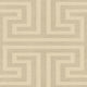 Geometric Maze Beige Synergy Wallpaper by Galerie