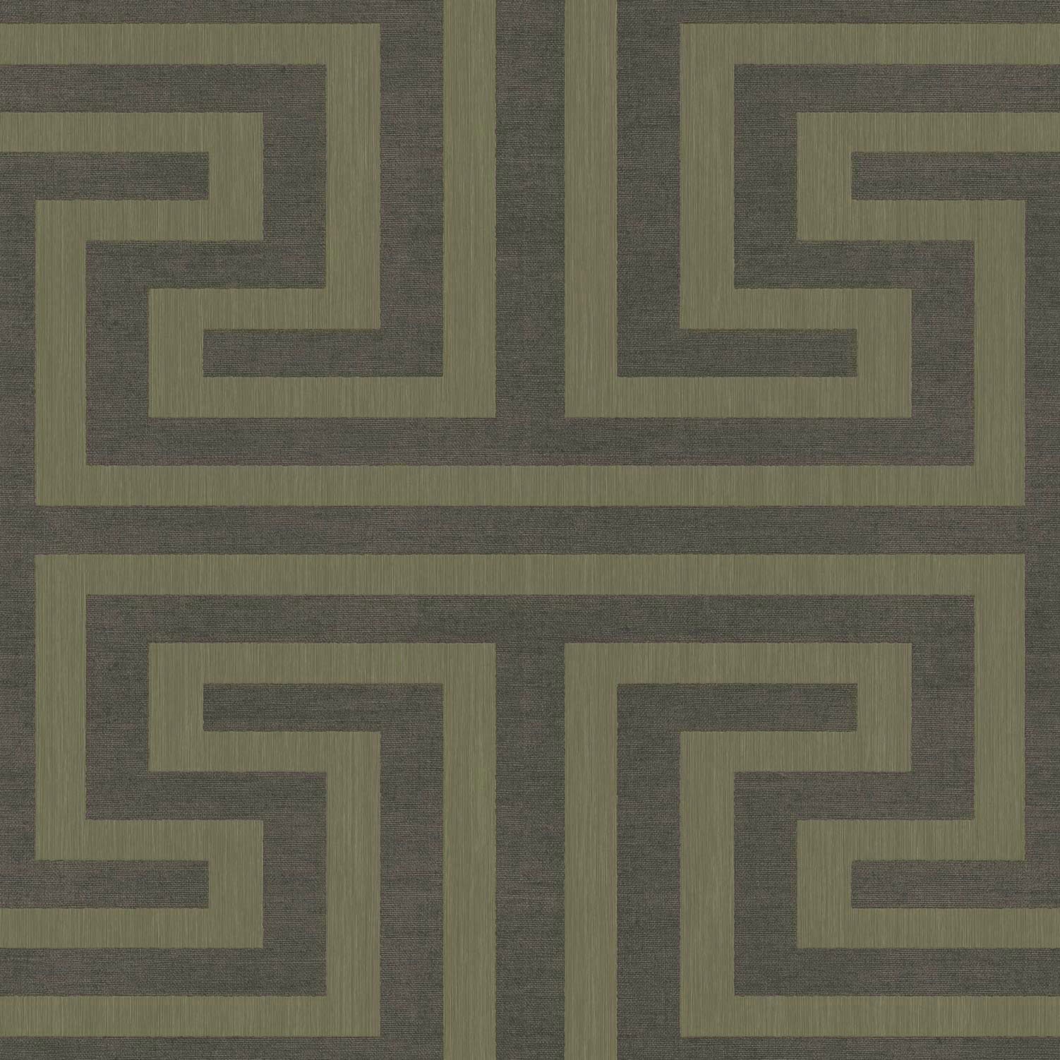 27519 Geometric Maze Silver Grey Wallpaper by Galerie
