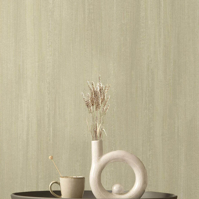 27543 Stripe Texture Beige Wallpaper by Galerie