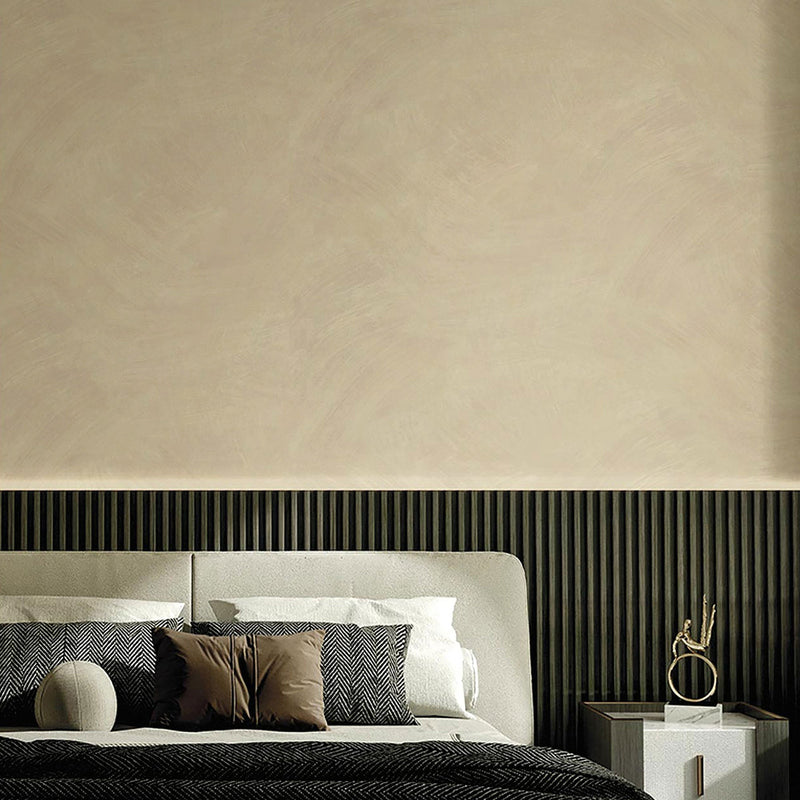 27551 Brushed Texture Beige Wallpaper by Galerie