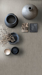 27612 Rio Dark Linen Cerra Wallpaper by Galerie - Room