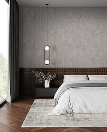 27615 Rio Black Cerra Wallpaper by Galerie - Room