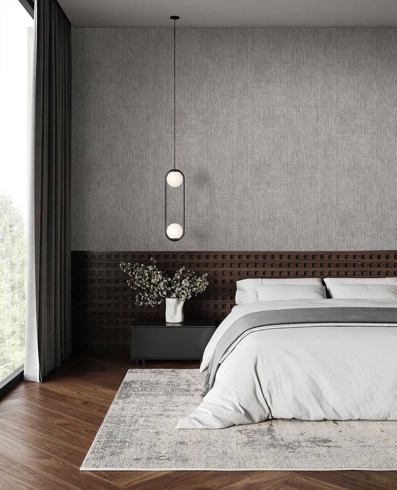 27615 Rio Black Cerra Wallpaper by Galerie - Room