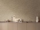 27617 Ciel Dark Linen Cerra Wallpaper by Galerie - Room