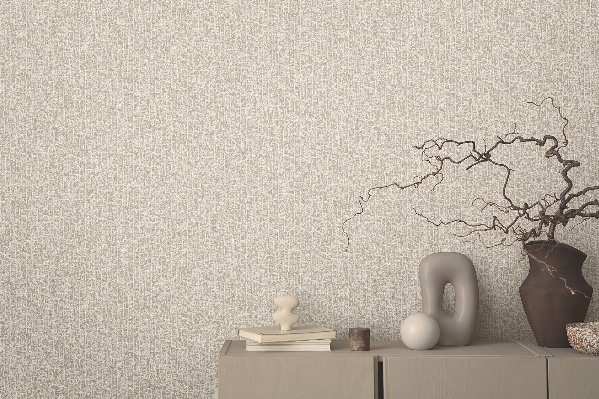 27619 Ciel Sand Cerra Wallpaper by Galerie - Room