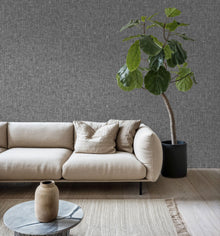 27621 Ciel Black Cerra Wallpaper by Galerie - Room