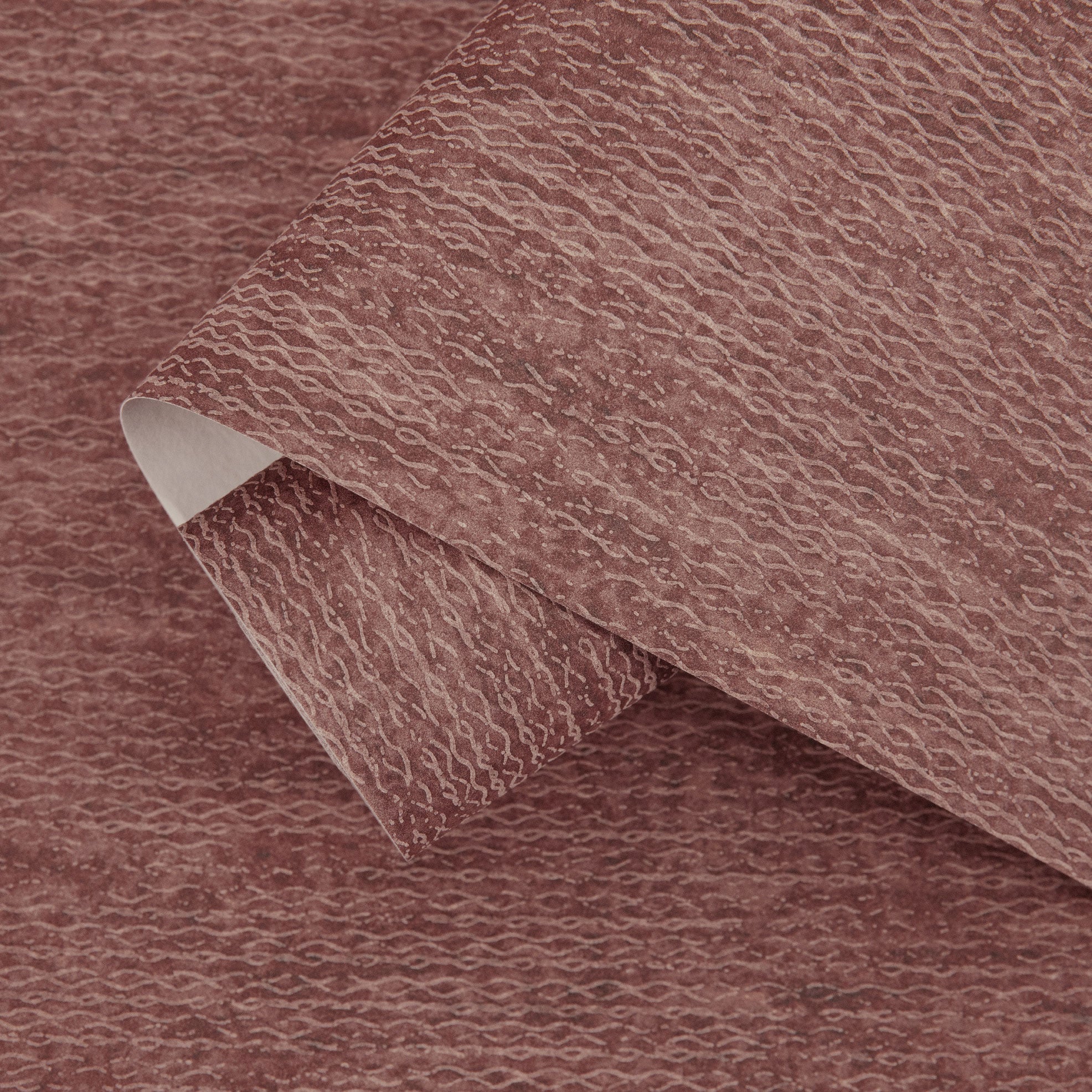 27624 Cleo Red Cerra Wallpaper by Galerie - Roll