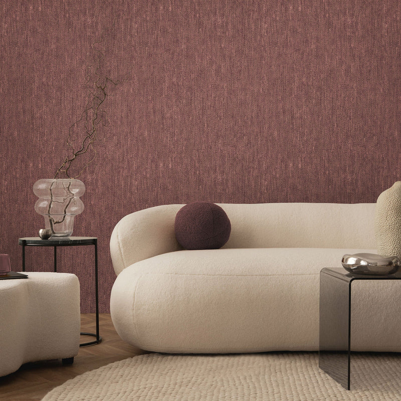 27624 Cleo Red Cerra Wallpaper by Galerie - Room