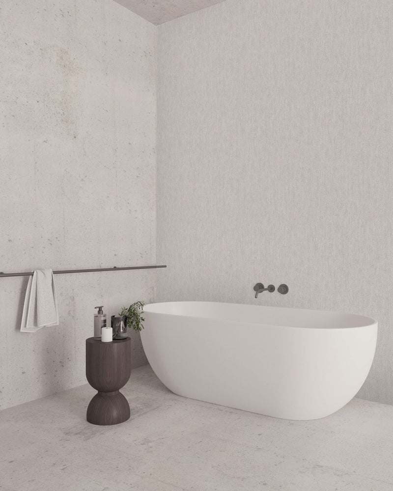 27625 Cleo Silver Cerra Wallpaper by Galerie - Room