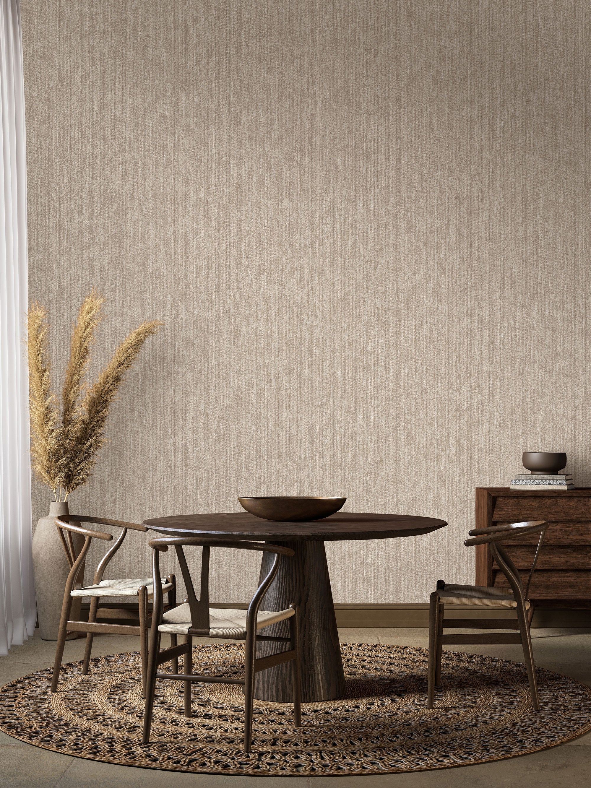 27627 Cleo Sand Cerra Wallpaper by Galerie - Room