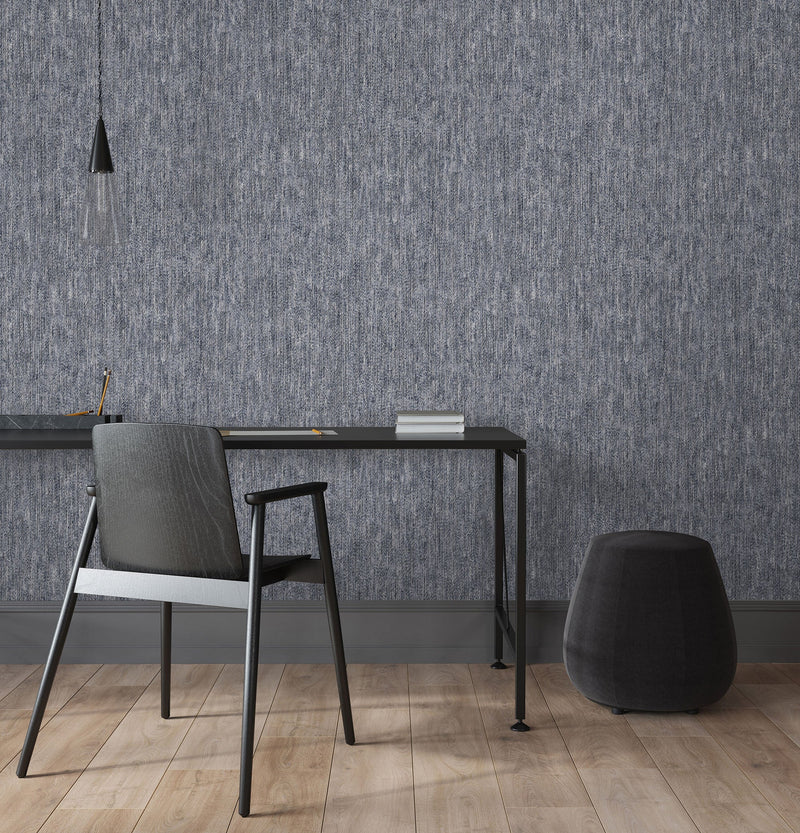 27628 Cleo Blue  Cerra Wallpaper by Galerie - Room