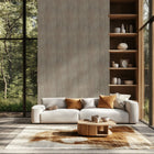 27641 Riva Dark Linen Cerra Wallpaper by Galerie - Room