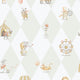 Cirque Beige/Grey Bambino Wallpaper by Galerie