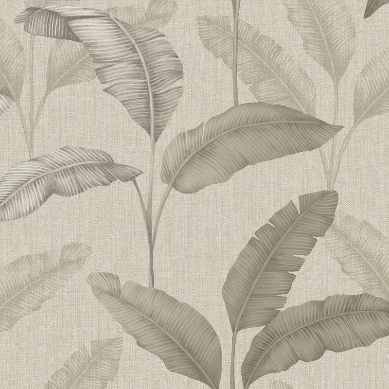 284370 Amara Palm Mirage Golden Sand Wallpaper By Elegant Homes The Design Library