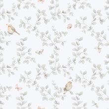 Birdy Grey Bambino Wallpaper by Galerie