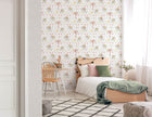 Elefun Beige/Grey Bambino Wallpaper by Galerie