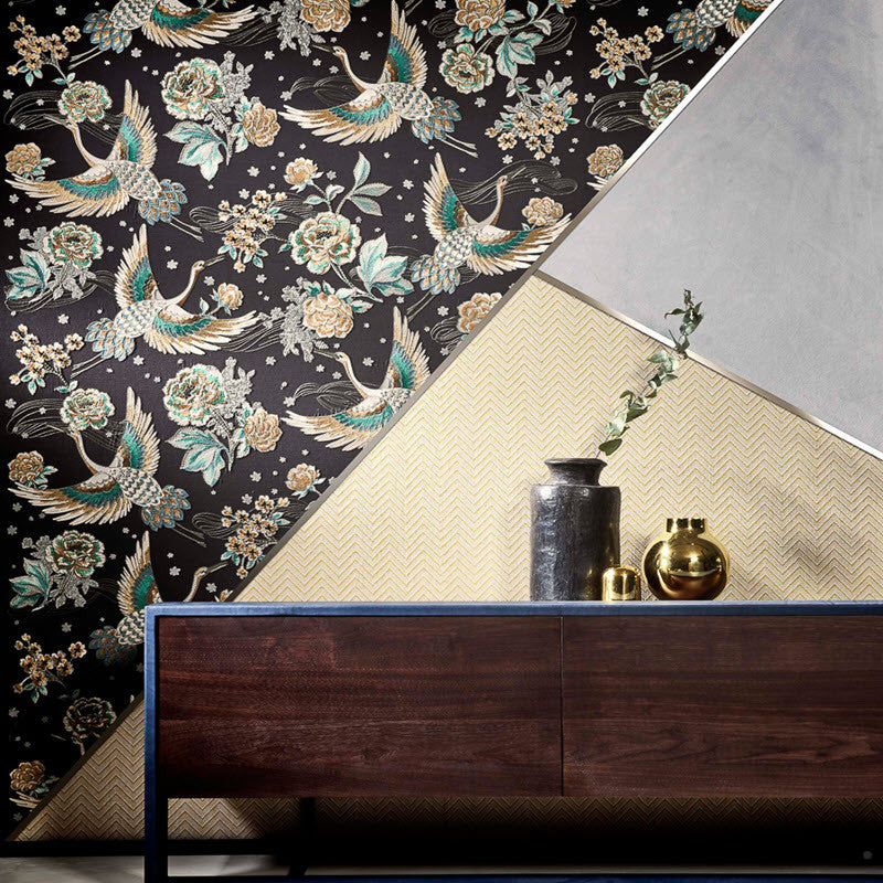 28502 Crane Takara Wallpaper By Arte