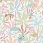 Jungly Pink Bambino Wallpaper by Galerie