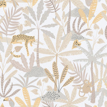 Jungly Beige/Grey Bambino Wallpaper by Galerie