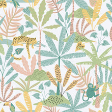 Jungly Green Bambino Wallpaper by Galerie