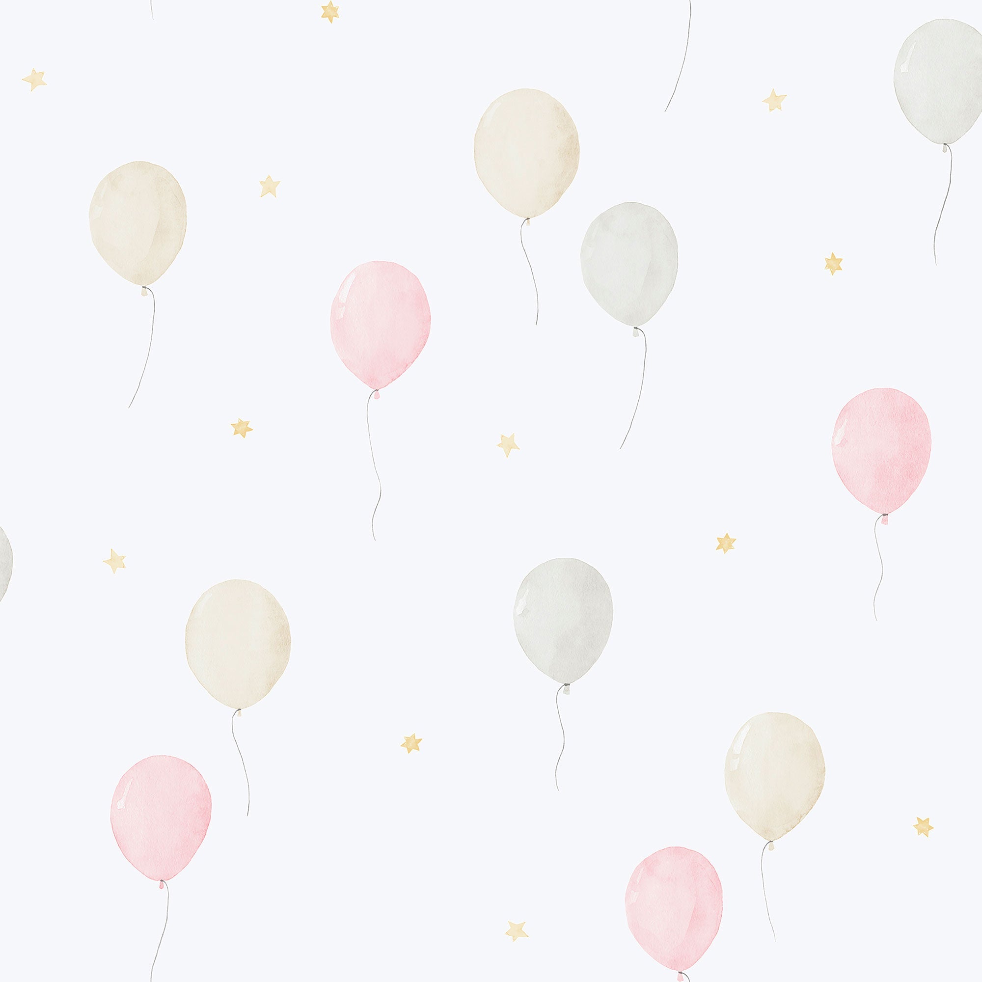 Air Pink Bambino Wallpaper by Galerie