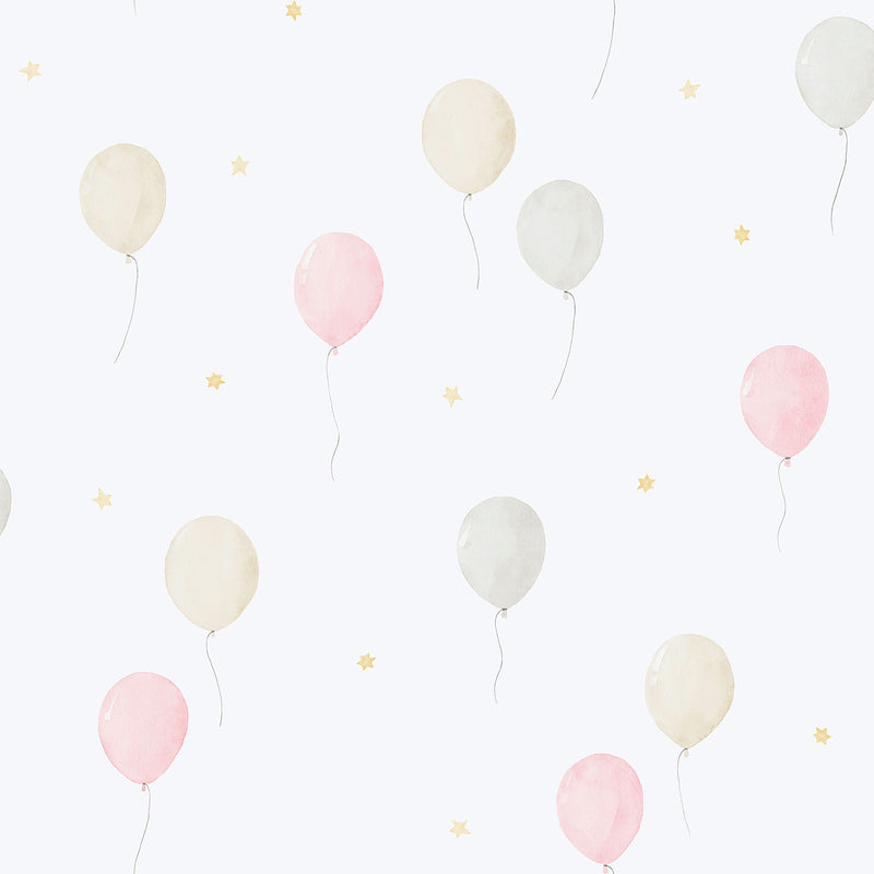 Air Pink Bambino Wallpaper by Galerie