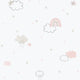 Rainbow Pink Bambino Wallpaper by Galerie