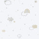 Rainbow Beige/Grey Bambino Wallpaper by Galerie