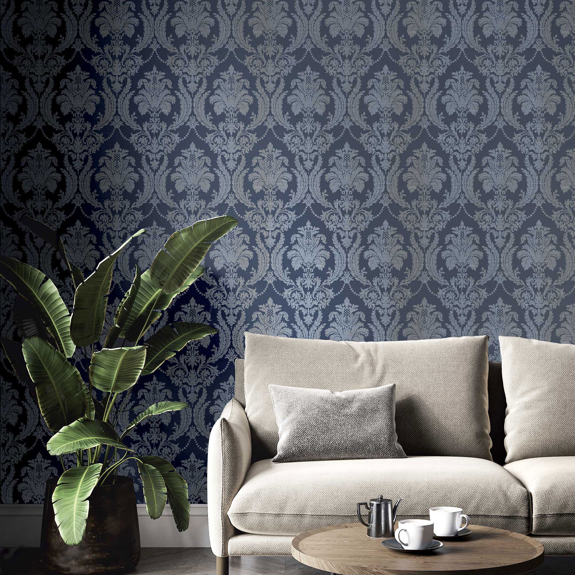 28809 Damasco Thema Italian Style Wallpaper By Galerie