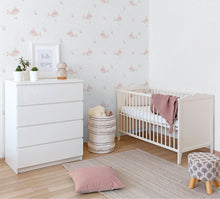 Splash Blue Bambino Wallpaper by Galerie