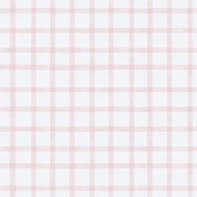 Watercolour Checks Pink Bambino Wallpaper by Galerie