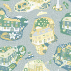 29009 Staden Blue Wallpaper by Galerie